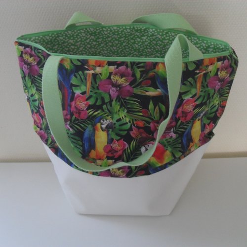 Sac en tissu et simili