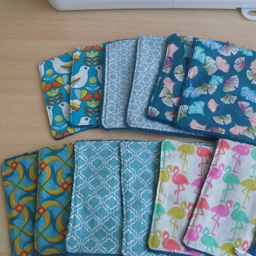 Lingettes en éponge bambou