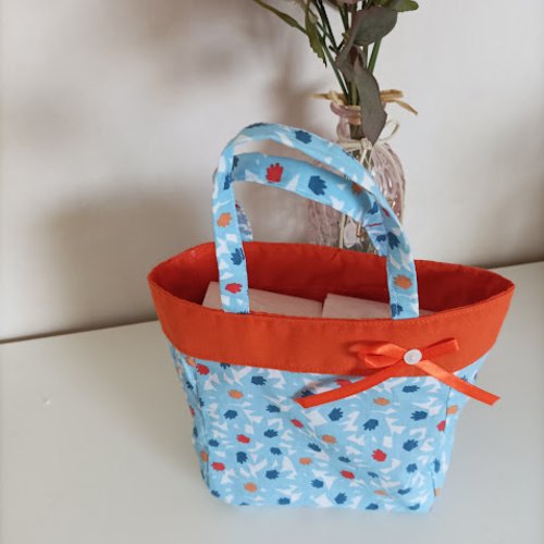 Petit panier en tissus