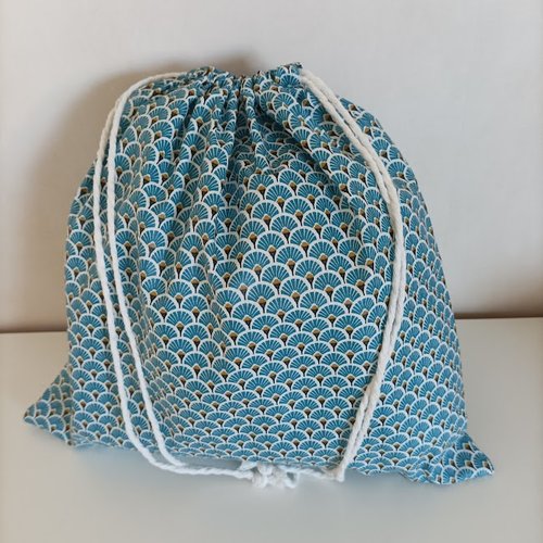 Sac piscine ou plage  coton enduit