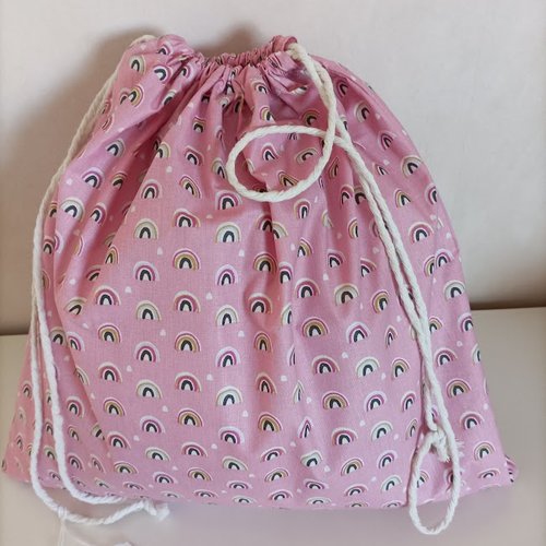 Sac piscine ou plage  coton enduit