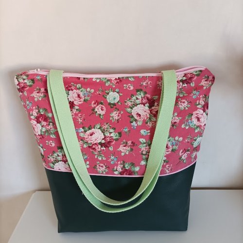 Sac en tissu et simili
