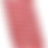 X20 perles nacrées 8mm en verre, couleur rose 
