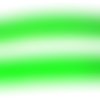 X1 mètre de ruban cuir synthétique, semi rigide, vert fluo, 1cm 