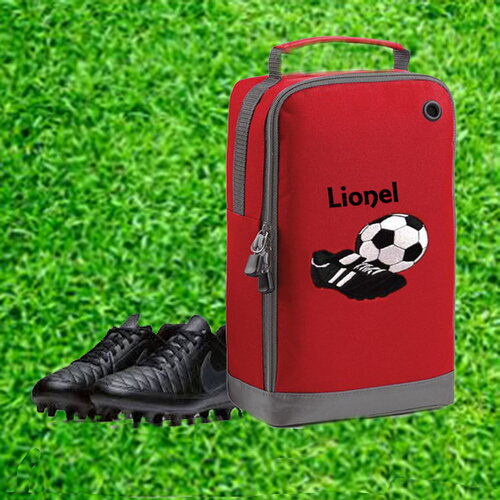 Cadeau sac chaussures de football à personnaliser cadeau fêtes des pères ou entraîneur de football