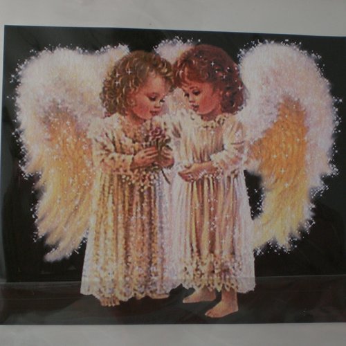 Carte Anges Pour Communion Anniversaire Ou Autres Enveloppe Incluse Un Grand Marche