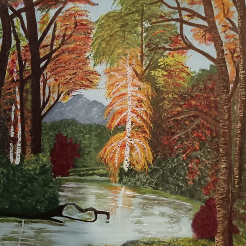 Acrylique sur carton entoilé 30x40