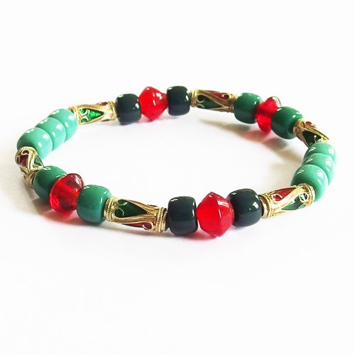 Bracelet boho gypsy ethnique voyage en inde