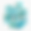Lot 14 pierres turquoise véritable naturelle du mexique non percé