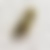 Breloque chouette hibou vieil or antique 3,2cm