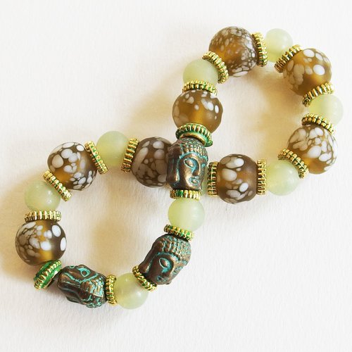 Bracelet boho ethnique yoga zen bouddha