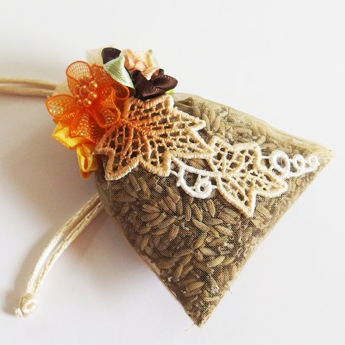 Sachet de lavande senteur de la maison "automne cocooning"