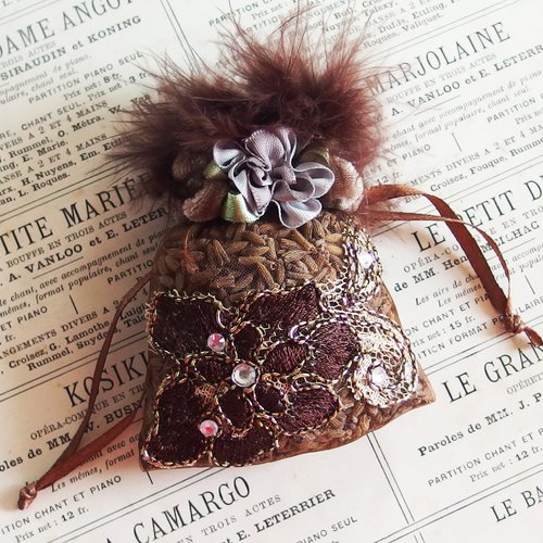 Sachet de lavande bio du jardin "froufrou d'automne"