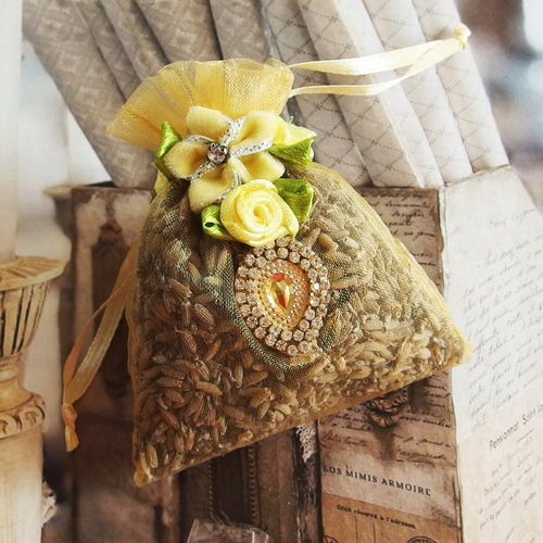 Sachet de lavande bio du jardin "taj mahal"