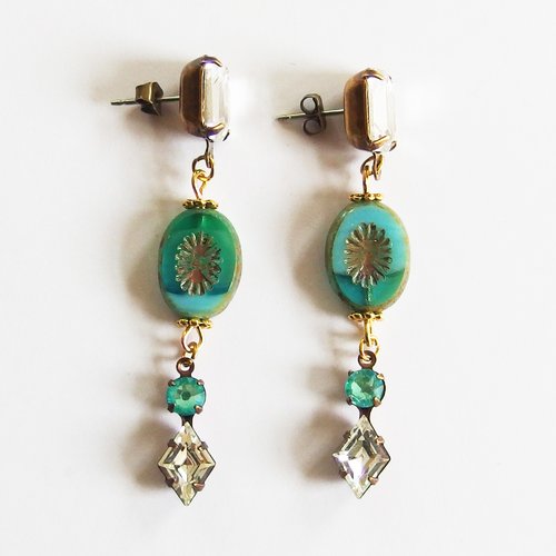 Boucles d'oreilles "le charme d'antan"