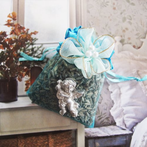 Sachet de lavande bio du jardin "senteur d'ange"