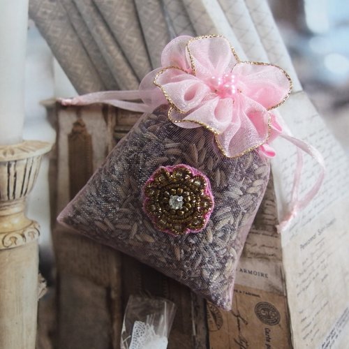 Sachet de lavande bio du jardin "senteur d'été pour l'hiver"