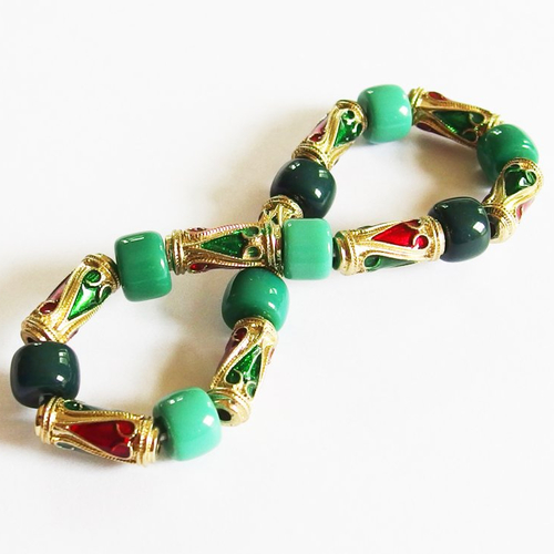 Bracelet boho chic gypsy ethnique inde "taj mahal"