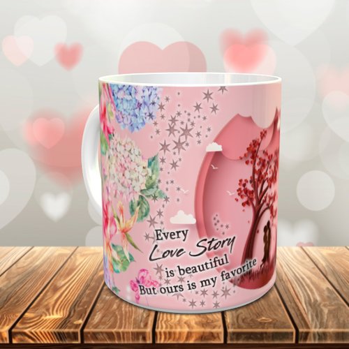 Mug thème saint valentin amour 002