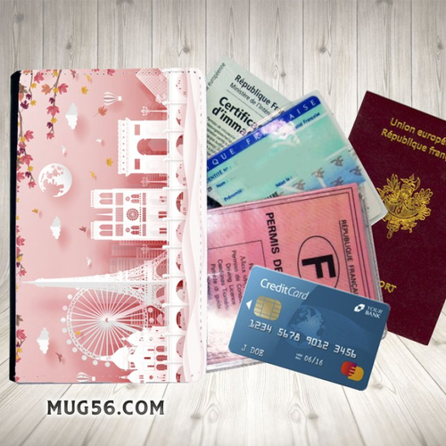 Protège passeport, porte cartes - france paris 004
