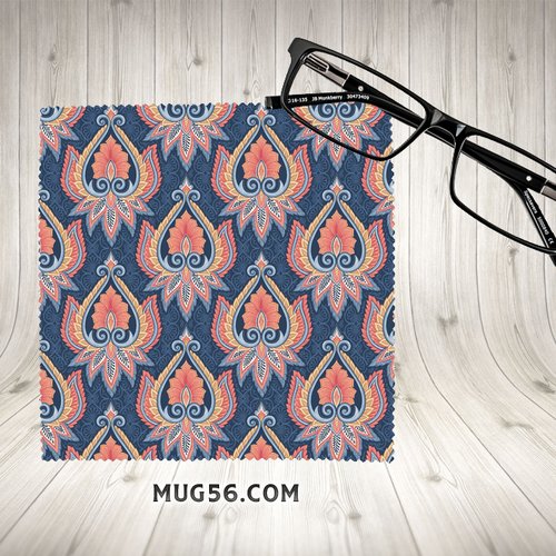 Chiffon microfibres poussière écran & lunettes - floral 012