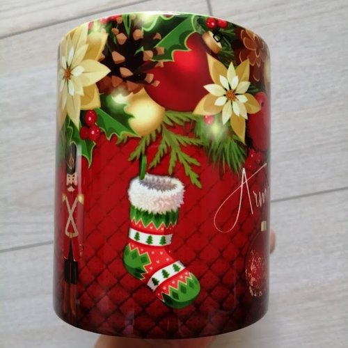 Mug tasse céramique personnalisable prénom - noel christmas 001