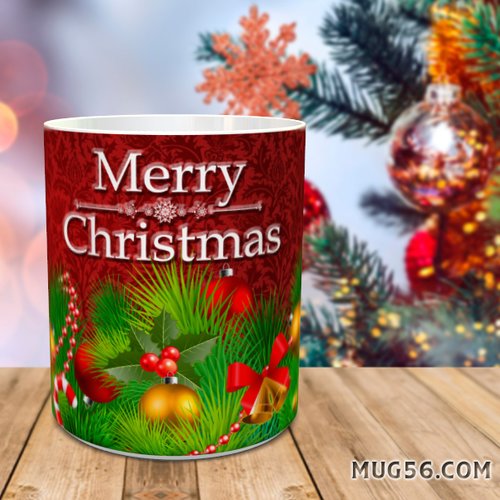 Mug tasse céramique personnalisable prénom - noel christmas 002