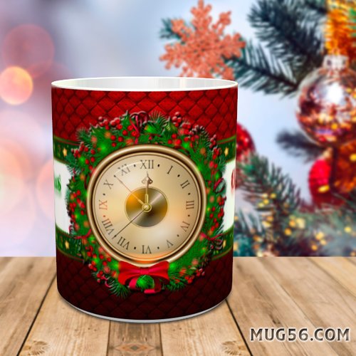 Mug tasse céramique personnalisable prénom - noel christmas 006