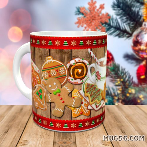 Mug tasse céramique personnalisable prénom - noel christmas 016