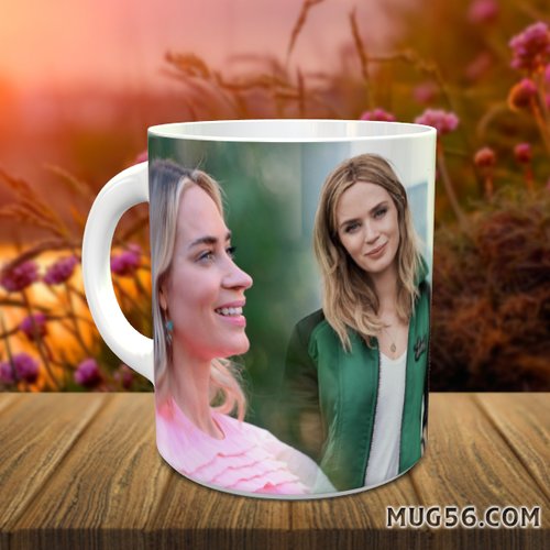 Mug tasse céramique personnalisable prénom -  emily blunt 003