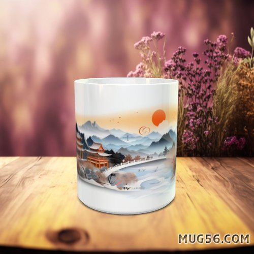 Design pour sublimation de mugs jpeg (fichier numérique) - asiatique japon 001