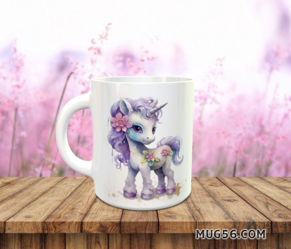 Mug tasse céramique - licorne poney 002 - Un grand marché