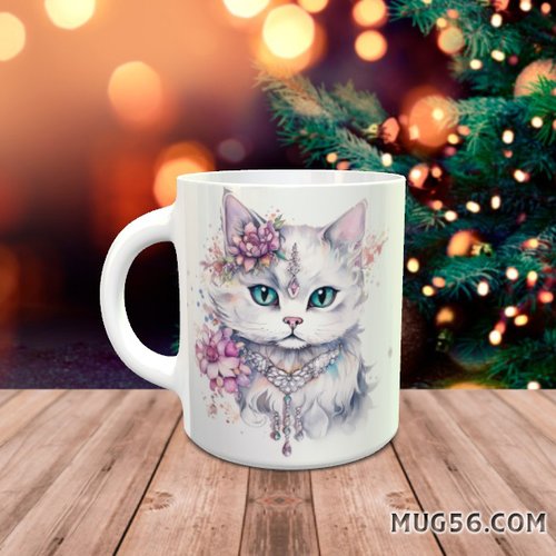 Mug tasse céramique - chat 005