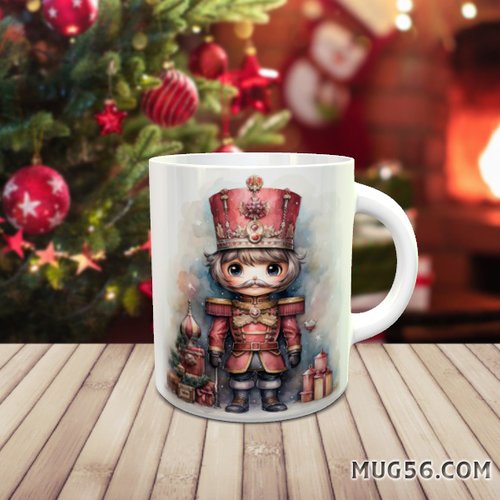 Mug tasse céramique - collection 2023 - noel christmas 025 nutcracker