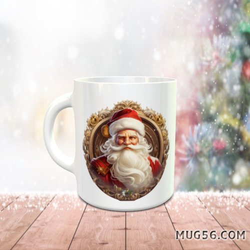 Mug tasse céramique - collection 2023 - noel christmas 030 père noel