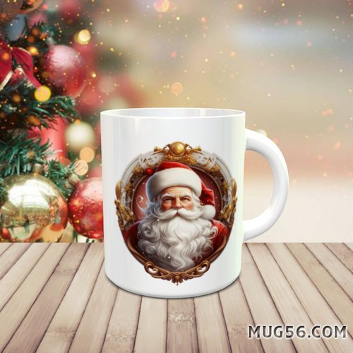 Mug tasse céramique - collection 2023 - noel christmas 031 père noel