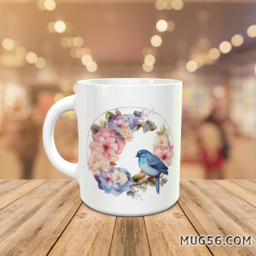 Mug tasse céramique - oiseau 009