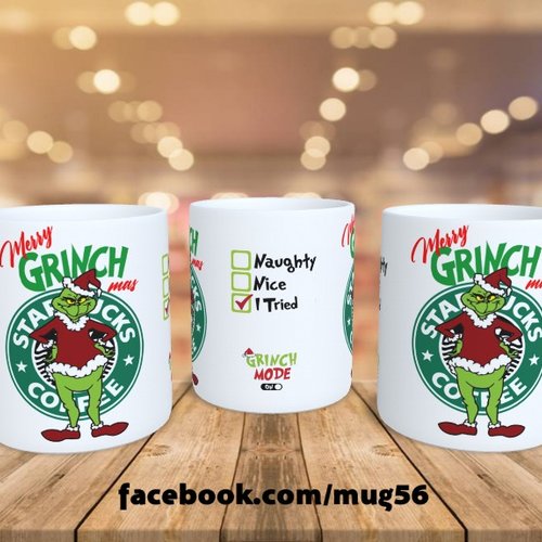 Mug tasse le the grinch - 016