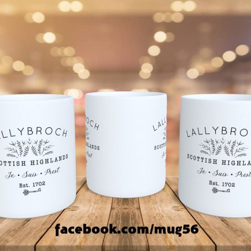 Mug tasse - série outlander - lallybroch écosse highlands 012