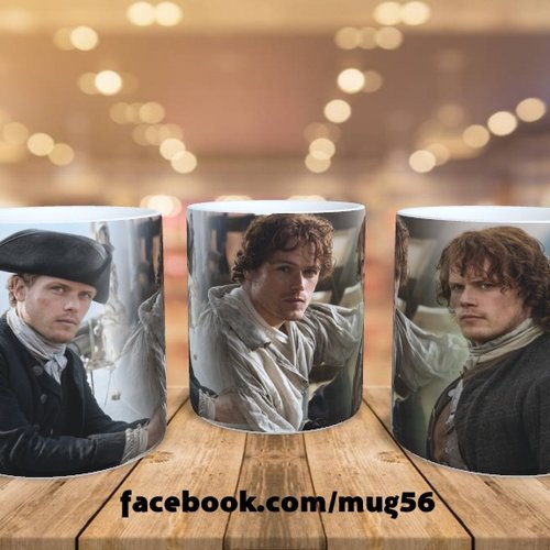 Mug tasse - série outlander - sam heughan caitriona balfe écosse highlands 031