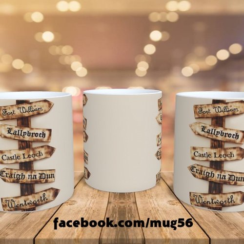 Mug tasse - série outlander -  écosse highlands 033