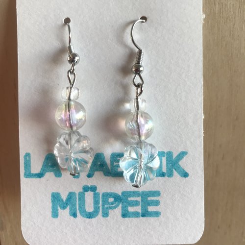 Boucles d'oreilles up cycling