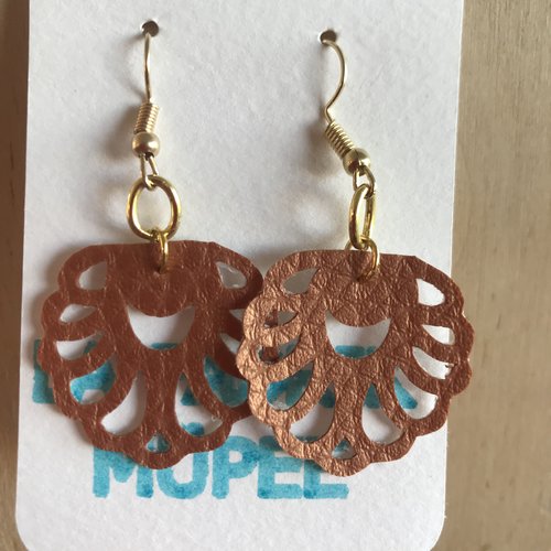 Boucles d'oreilles up cycling
