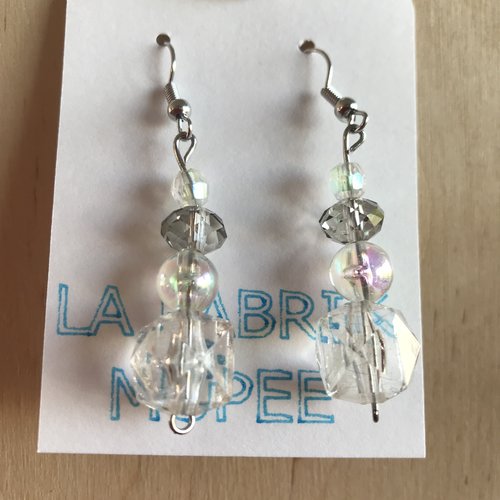 Boucles d'oreilles up cycling