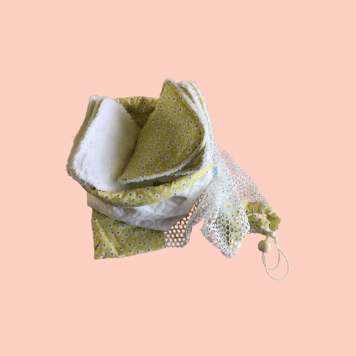 Lingette paniere et sachet lavage