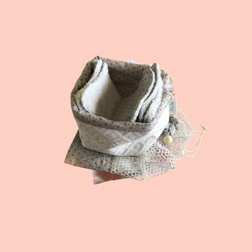 Lingette paniere et sachet lavage