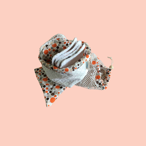 Lingette paniere et sachet lavage