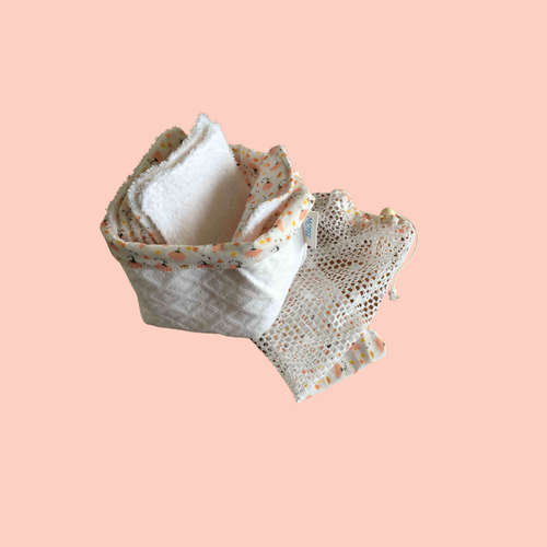 Lingette paniere et sachet lavage