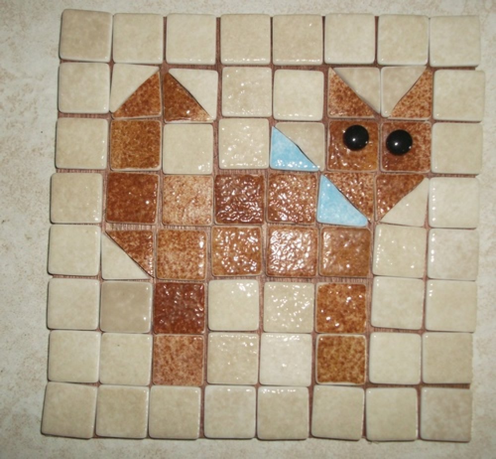 Kit Mosaique Chat Pour Les Enfants Un Grand Marche