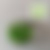 Perles rondes nacrées en verre ciré 4mm, boite de 100 - vert printanier
